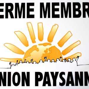 Affiche Union Paysanne